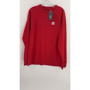 New W Tags Dixie Reserve Richard Hawkins Red Long Sleeve Shirt Easy Wear LARGE